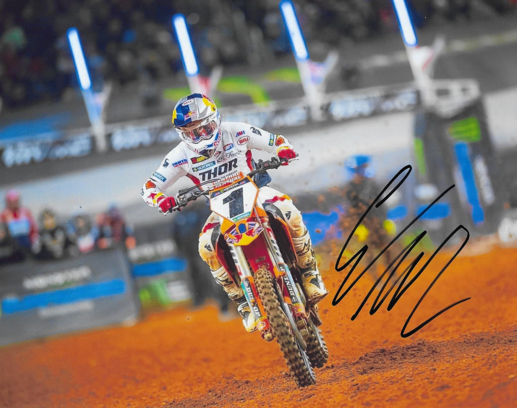 Cooper Webb Signed 8x10 Photo COA Proof Autographed Supercross Motocross.