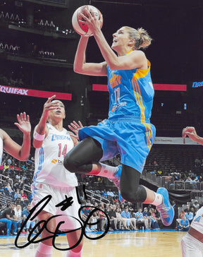 Elena Delle Donne signed Chicago Sky Basketball 8x10 photo COA proof autographed