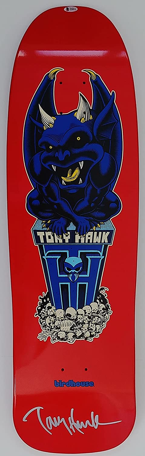 Tony Hawk signed autographed Birdhouse Skateboard Deck COA exact Proof Beckett
