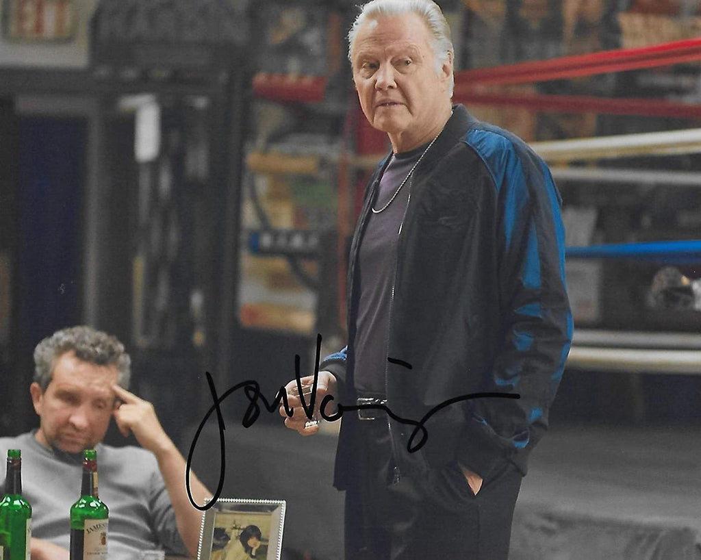 Jon Voight signed, autographed Mickey Donovan 8x10 photo, proof COA. STAR