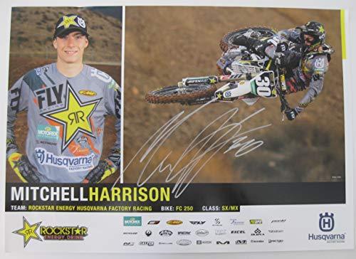 Mitchell Harrison, Supercross, Motocross, Signed, Autographed, 11x17 Poster, COA Will Be Included.