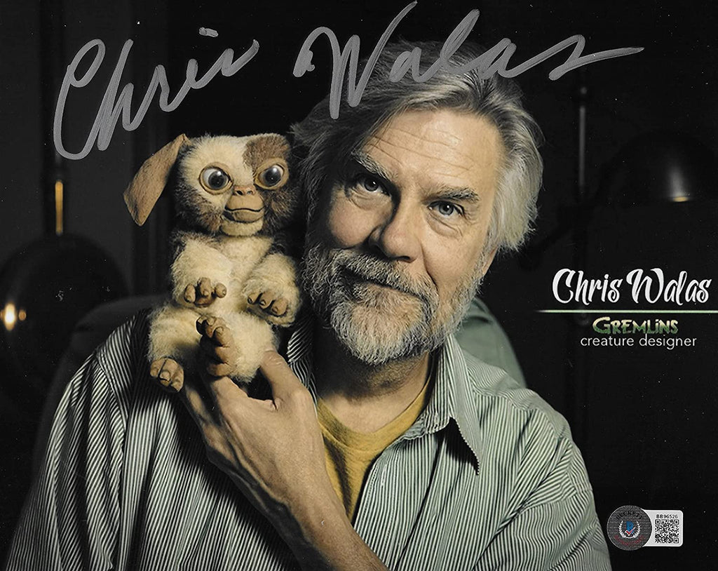 Chris Walas signed autographed Gremlins 8x10 photo with Beckett COA STAR.