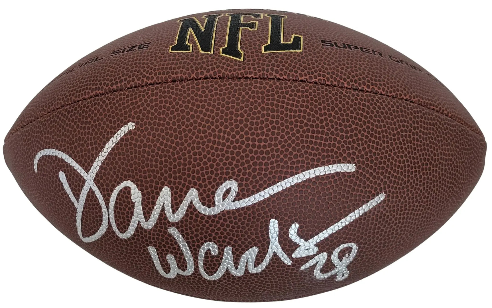 Darren Woodson Dallas Cowboys ASU signed NFL football proof COA autographed