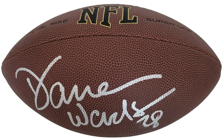 Darren Woodson Dallas Cowboys ASU signed NFL football proof COA autographed