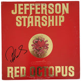Pete Sears Signed Jefferson Starship Red Octopus Album Vinyl Record COA Proof STAR