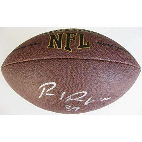 Paul Perkins, New York Giants, UCLA, signed, Autographed, NFL Football, a COA with the Proof Photo of Paul Signing Will Be Included