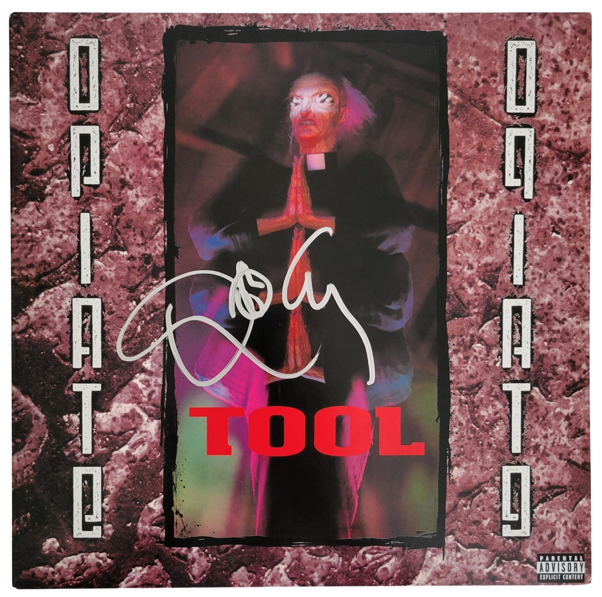 Danny Carey Drummer signed Tool Opiate album Vinyl COA exact proof autographed