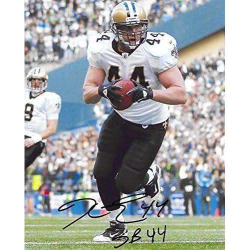 Heath Evans, New Orleans Saints, Signed, Autographed, 8X10 Photo, a COA with the Proof Photo of Heath Signing Will Be Included