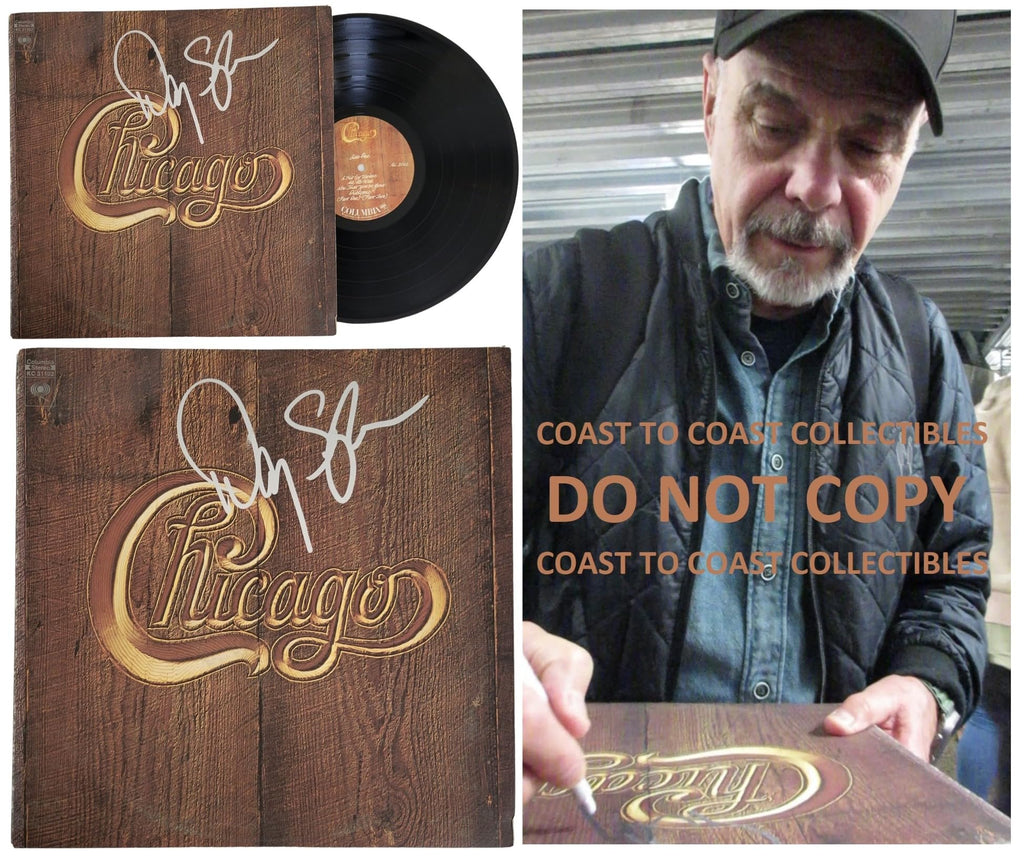 Danny Seraphine Signed Chicago V Album Vinyl Record COA Proof Autographed