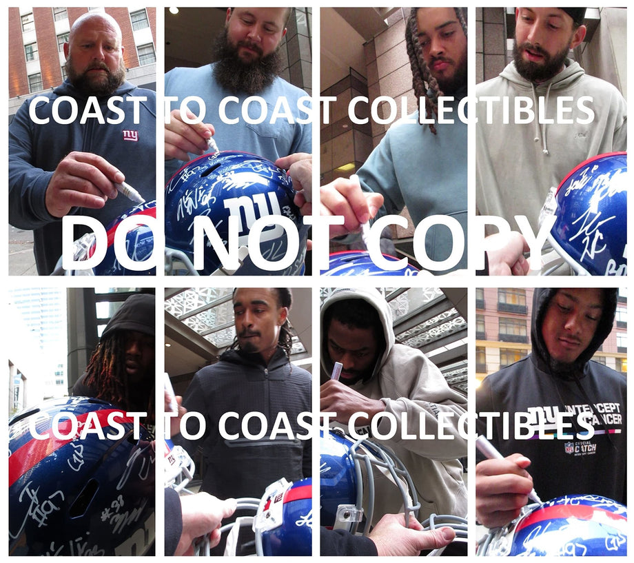 New York Giants - Authentic Sports Memorabilia  Coast to Coast – Coast to  Coast Collectibles Memorabilia