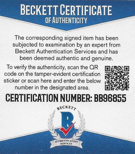 Emeka Egbuka signed Ohio State mini football helmet proof Beckett COA