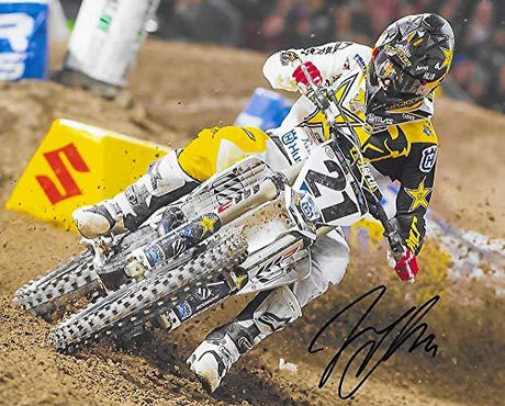 Jason Anderson motocross, supercross signed autographed 8x10 photo, proof COA.