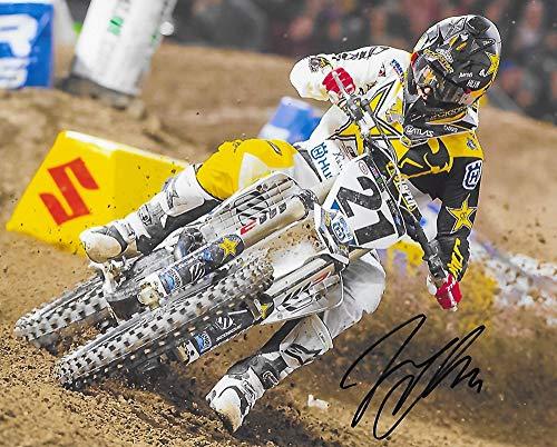 Jason Anderson motocross, supercross signed autographed 8x10 photo, proof COA.