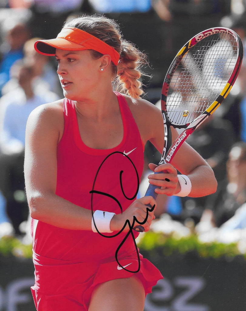 Genie Bouchard signed Tennis 8x10 photo proof COA autographed,