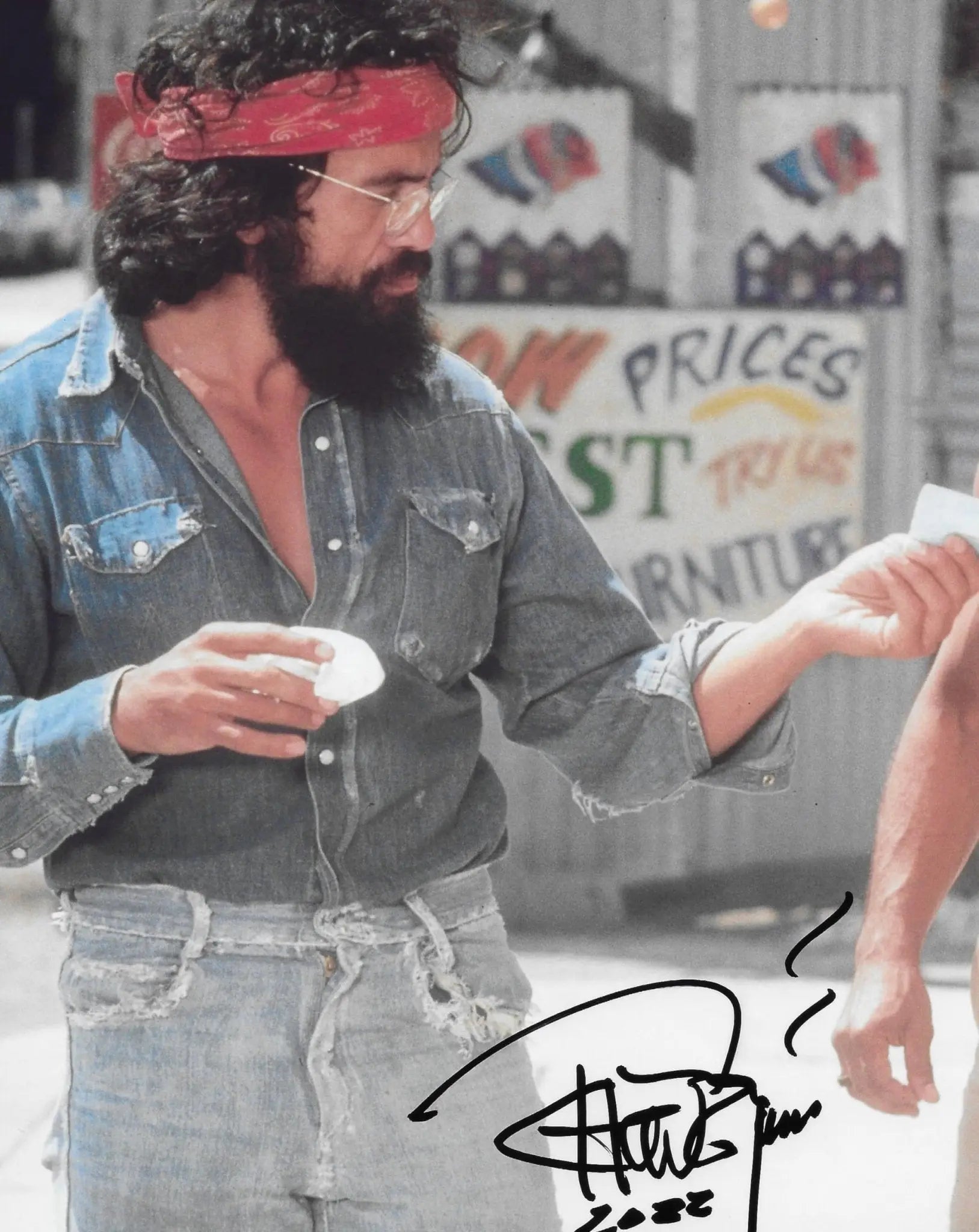 Tommy Chong signed Cheech & Chong 8x10 photo COA proof autographed, STAR