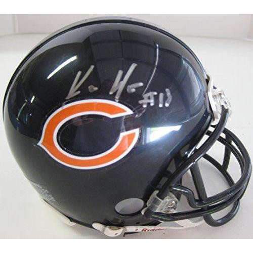 Kevin White Chicago Bears, Signed, Autographed, Mini Helmet, a COA with the Proof Photo of Kevin Signing Will Be Included