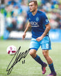 Jordan Morris signed Seattle Sounders FC 8x10 photo proof COA