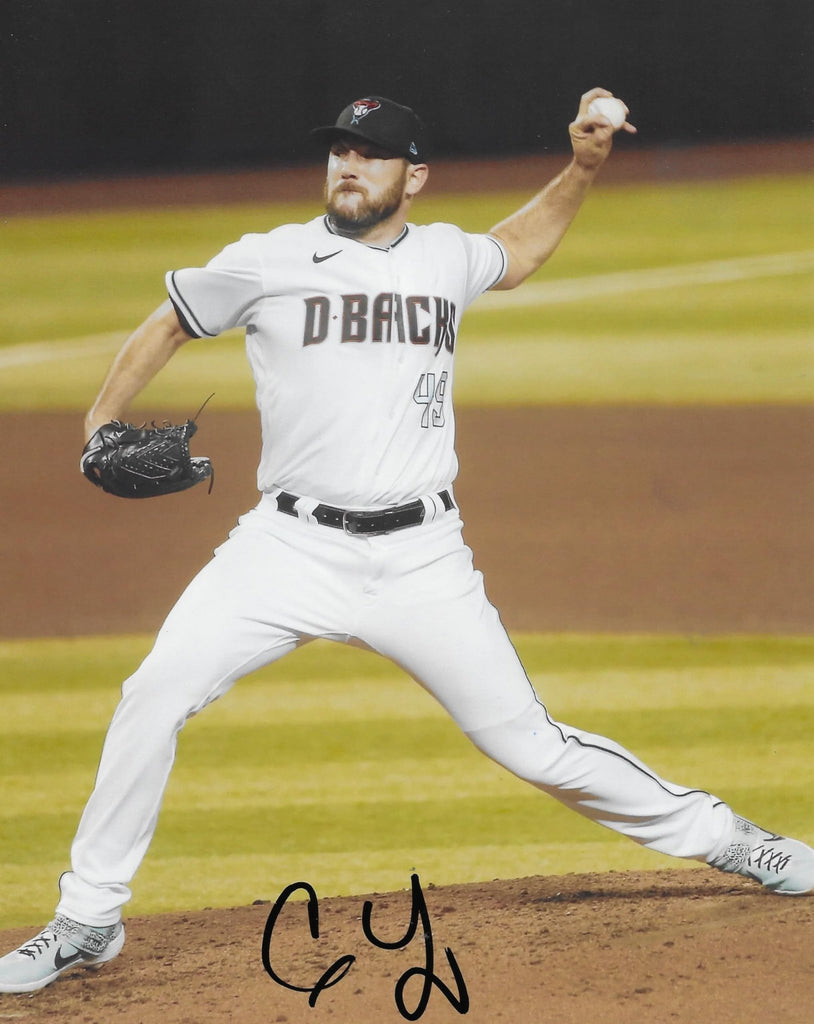 Alex Young signed Arizona Diamondbacks baseball 8x10 photo proof COA autographed.