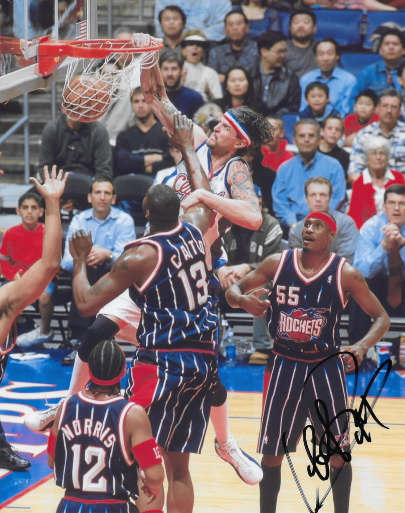 Cherokee Parks signed Los Angeles Clippers basketball 8x10 Photo COA proof autographed