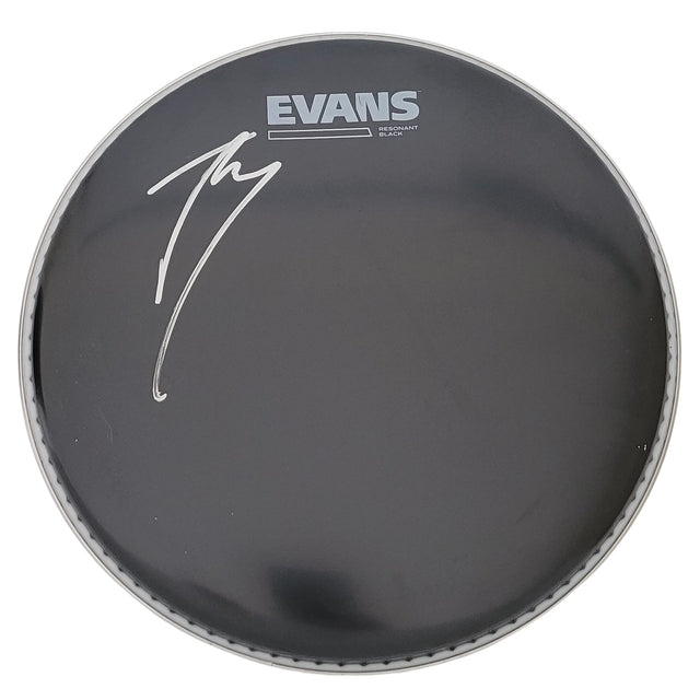 Jay Weinberg Drummer Slipknot signed Drumhead COA exact proof autographed STAR