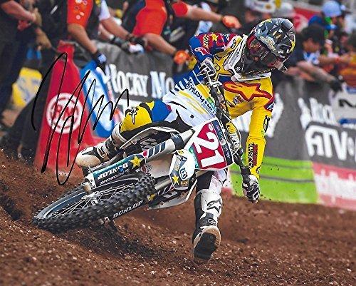 Jason Anderson, Supercross, Motocross, Signed, Autographed, 8X10 Photo, a COA with the Proof Photo Will Be Included(.