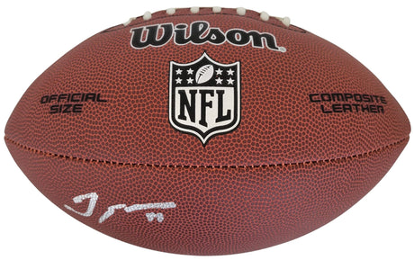 Tremaine Edmunds Chicago Bears Buffalo Bills signed football COA proof autograph