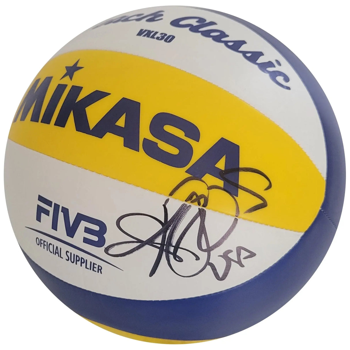 Kerri Walsh Jennings Signed Beach Volleyball Proof Autographed Olympic Gold