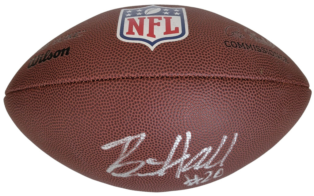 Breece Hall New York Jets signed NFL Duke football exact proof COA autographed