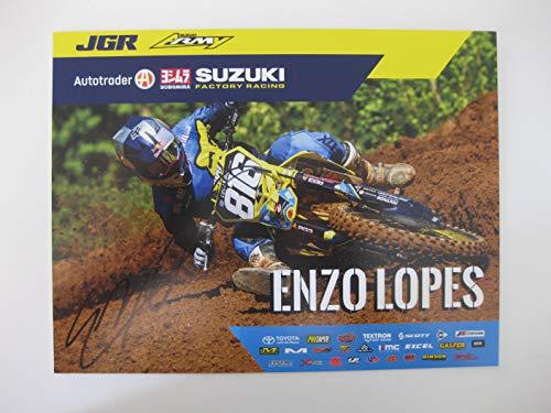Enzo Lopes, Supercross, Motocross, Signed, Autographed, 8x10 Photo card, COA Will Be Included