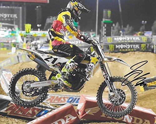 Jason Anderson, Supercross, Motocross, Signed, Autographed, 8X10 Photo, a COA with the Proof Photo Will Be Included=,