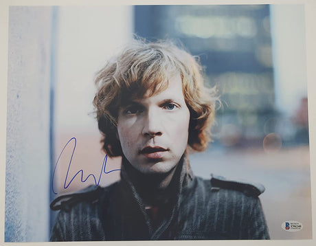 Beck Hansen signed 11x14 photo Loser Up all night Proof Beckett COA autograph STAR