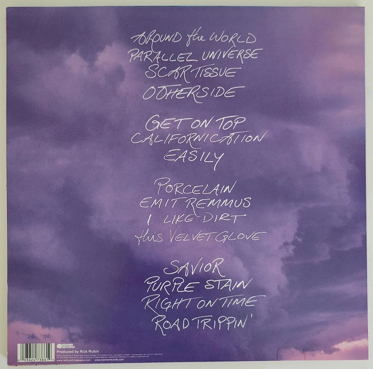 Flea & Chad Smith signed Red Hot Chili Peppers Californication album Vinyl proof STAR