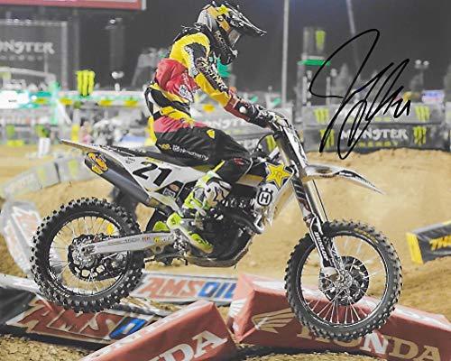 Jason Anderson motocross, supercross signed autographed 8x10 photo,proof COA