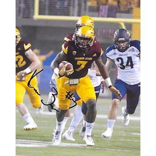 Kalen Ballage, Arizona State Sun Devils, ASU, Signed, Autographed, 8X10 Photo, a COA with the Proof Photo of Kalen Signing Will Be Included-