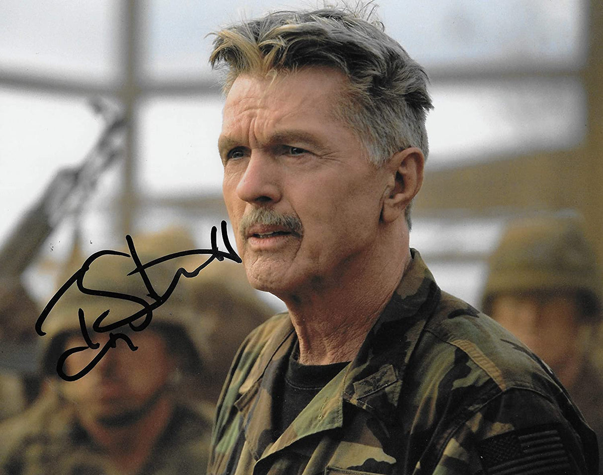 Tom Skerritt actor signed 8x10 photo exact proof COA. STAR