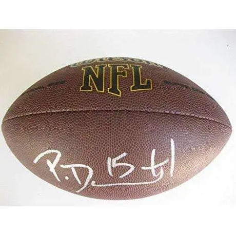 Phillip Dorsett Indianapolis Colts, Miami, Signed, Autographed, NFL Football , a COA with the Proof Photo of Phillip Signing Will Be Inlcuded