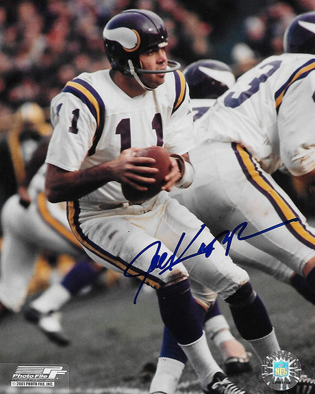 Joe Kapp Minnesota Vikings signed autographed 8x10 football photo COA proof